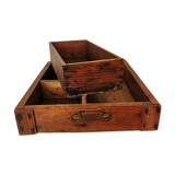 Wooden locker set