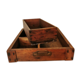 Ensemble casiers bois