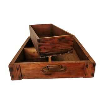 Wooden locker set
