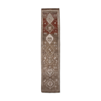 Tapis vintage turkish runner 392x87cm