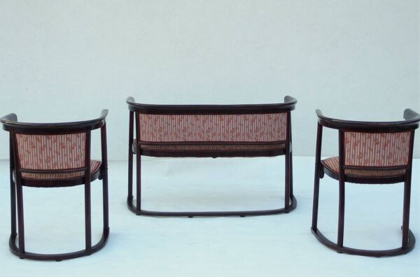 Chairs and sofas Art Nouveau by Josef Hoffmann for Thonet