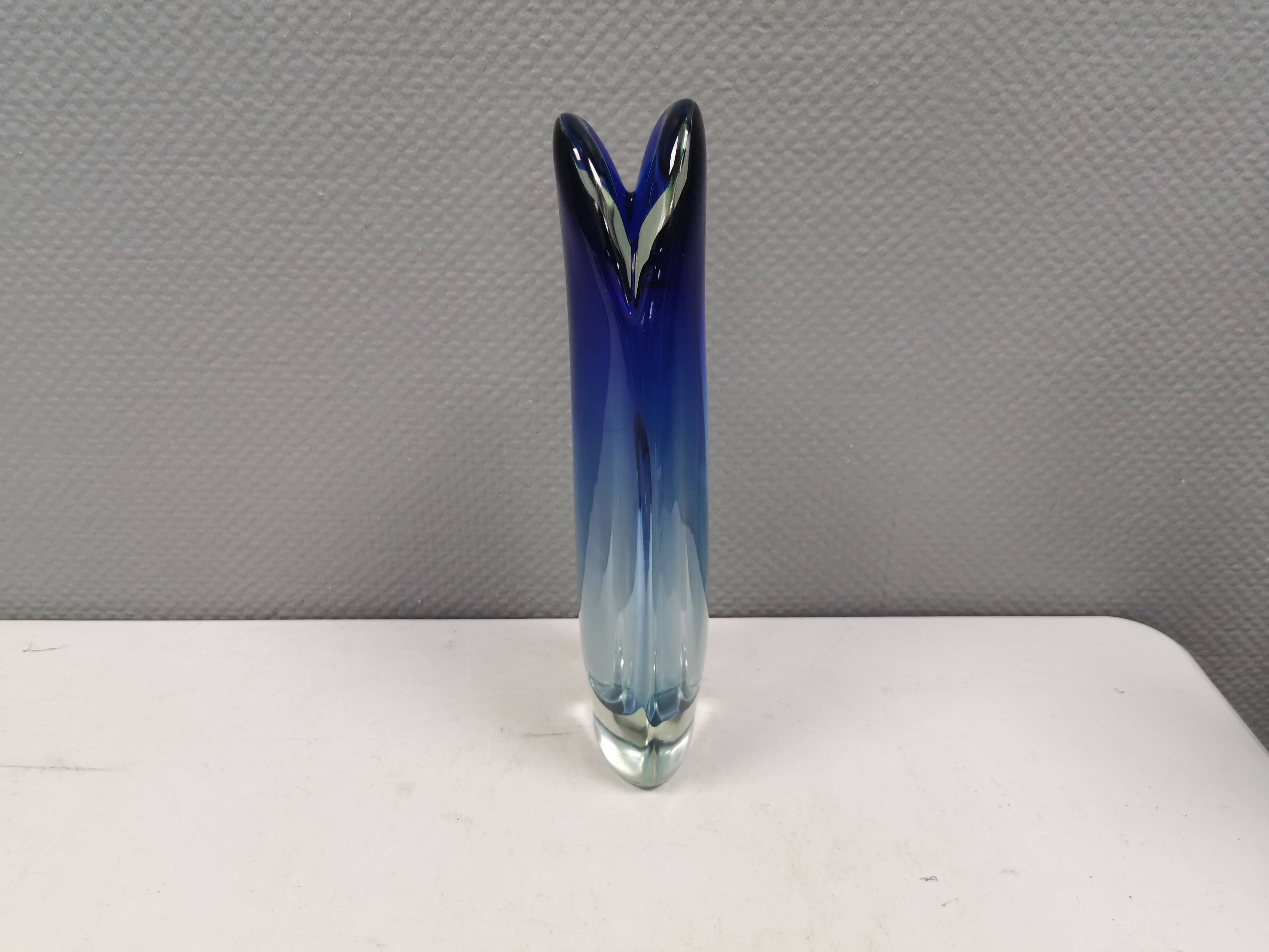 Huge and absolutely fantastic glass vase, 1970s