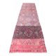 Tapis couloir turc vintage noué à la main des années 1960 - 82x361