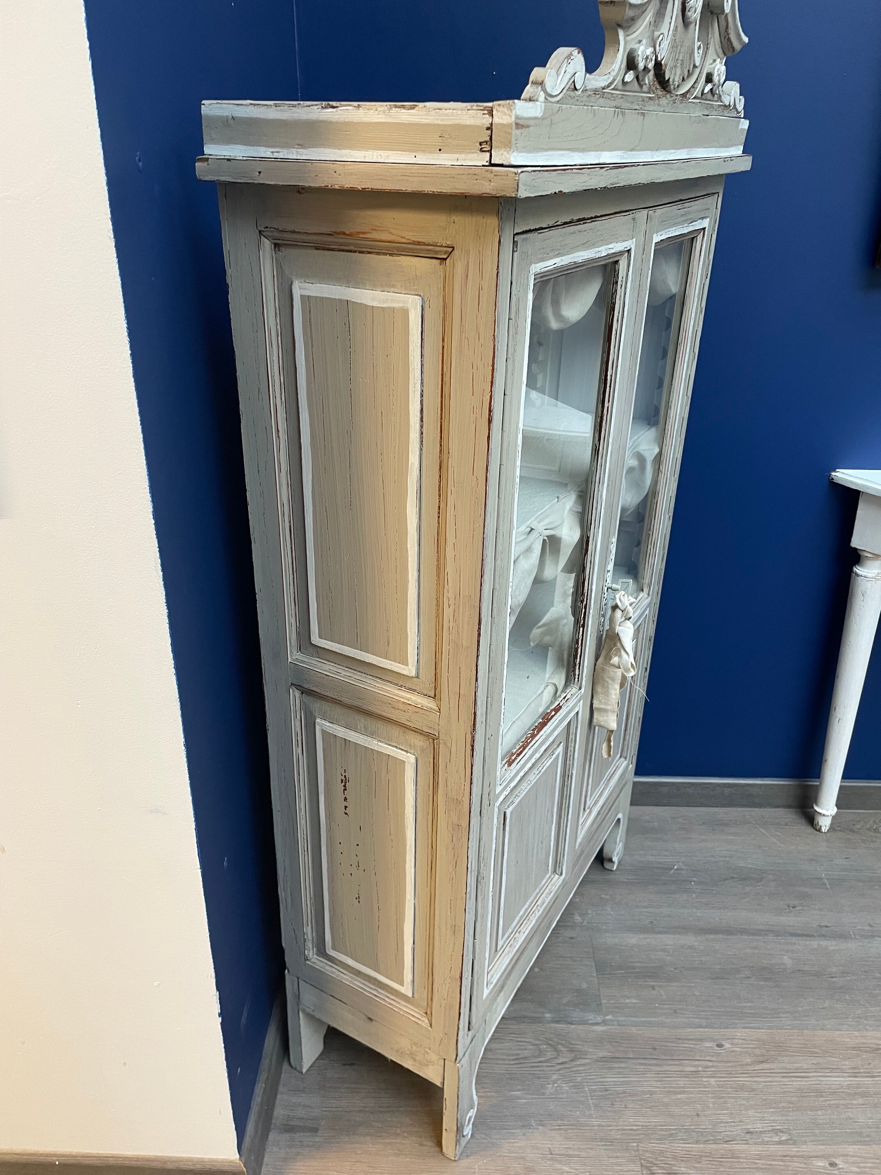 Patinated cabinet XIX