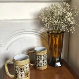 Pair of mugs Malarmay Vallauris