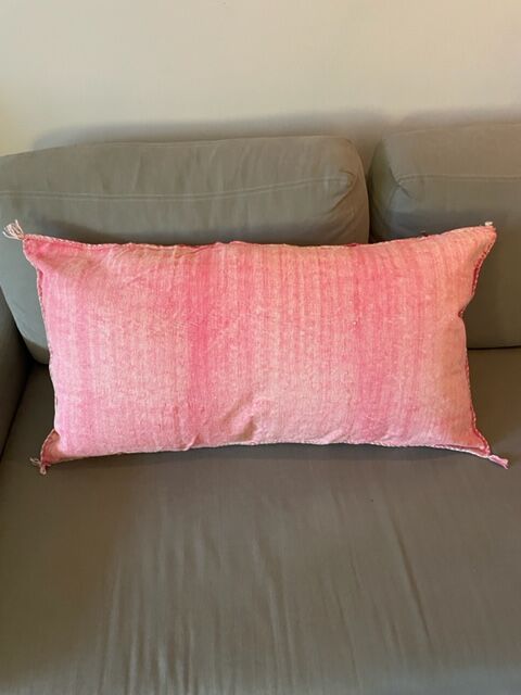 Vegetable silk cushion cover