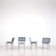Set of 4 postmodern „8600“ chairs by Hans Ulrich Bitsch for Kusch & Co.