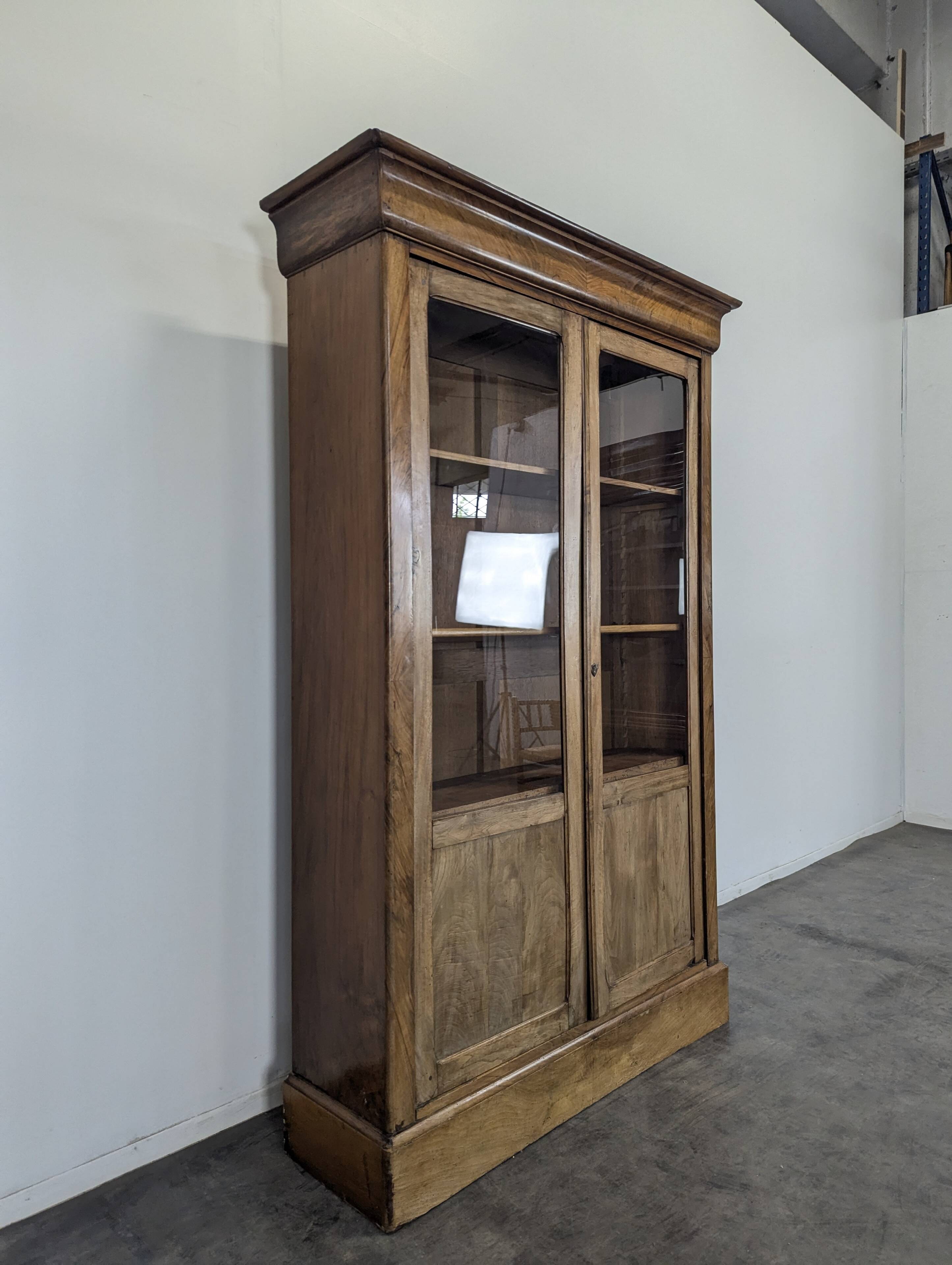 Louis Philippe style mahogany library