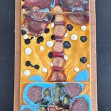 Abstract ceramic panel