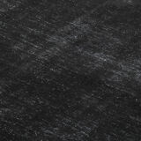 Hand-Knotted Oriental Overdyed 300 cm x 400 cm Black Wool Carpet
