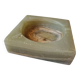 Vide poche cendrier onyx vert, vintage italien 1960