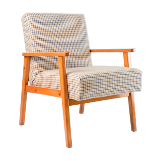 Armchair design beige tiles