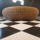 Coffee table Wicker round