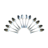 Serving of 12 silver spoons