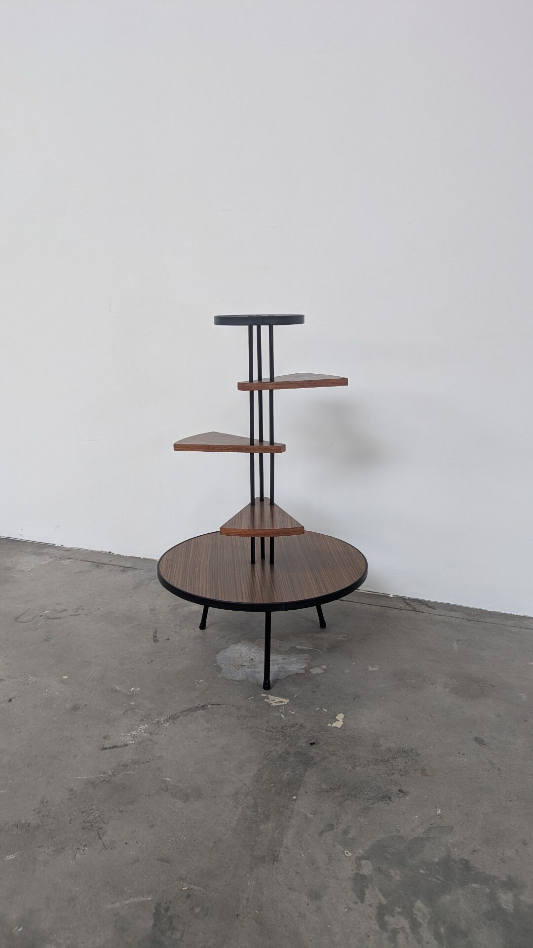 Vintage formica plant stand