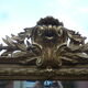 large 19th century mirror in gilded wood with gold leaf 140x195cm