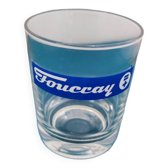 Fouccay vintage advertising glass