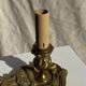 Small classic antique gold table lamp, H17 D12