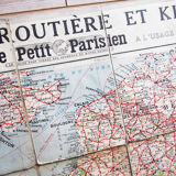 Road map of France
