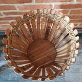 Ancient bamboo and rattan pot tripod cache
