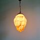 Art Deco suspension in marbled opaline, 1920s-30s