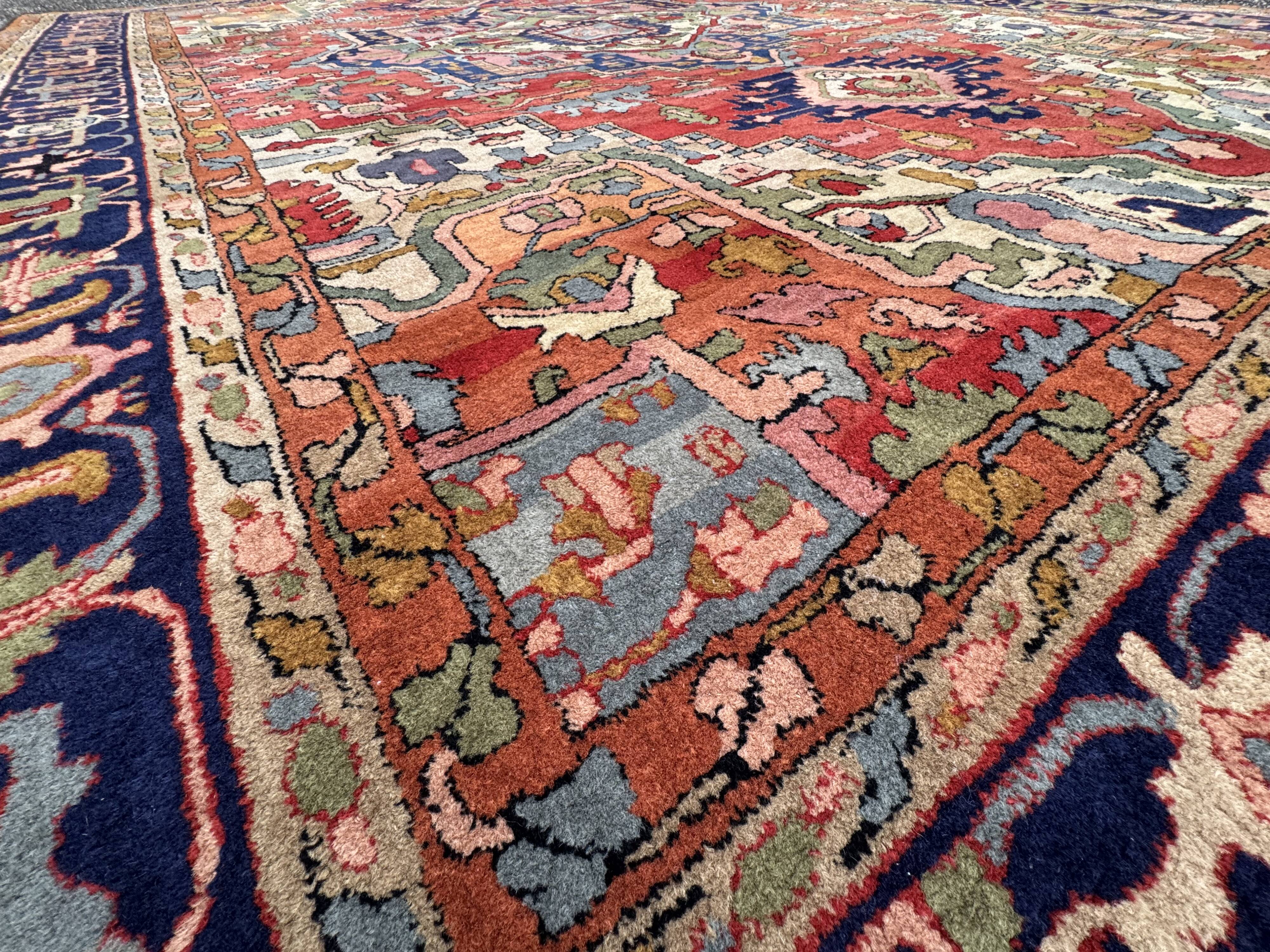 French Janus Lily Point Rug