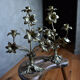 Brass candle holders