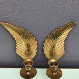 Pair of wall candlesticks
