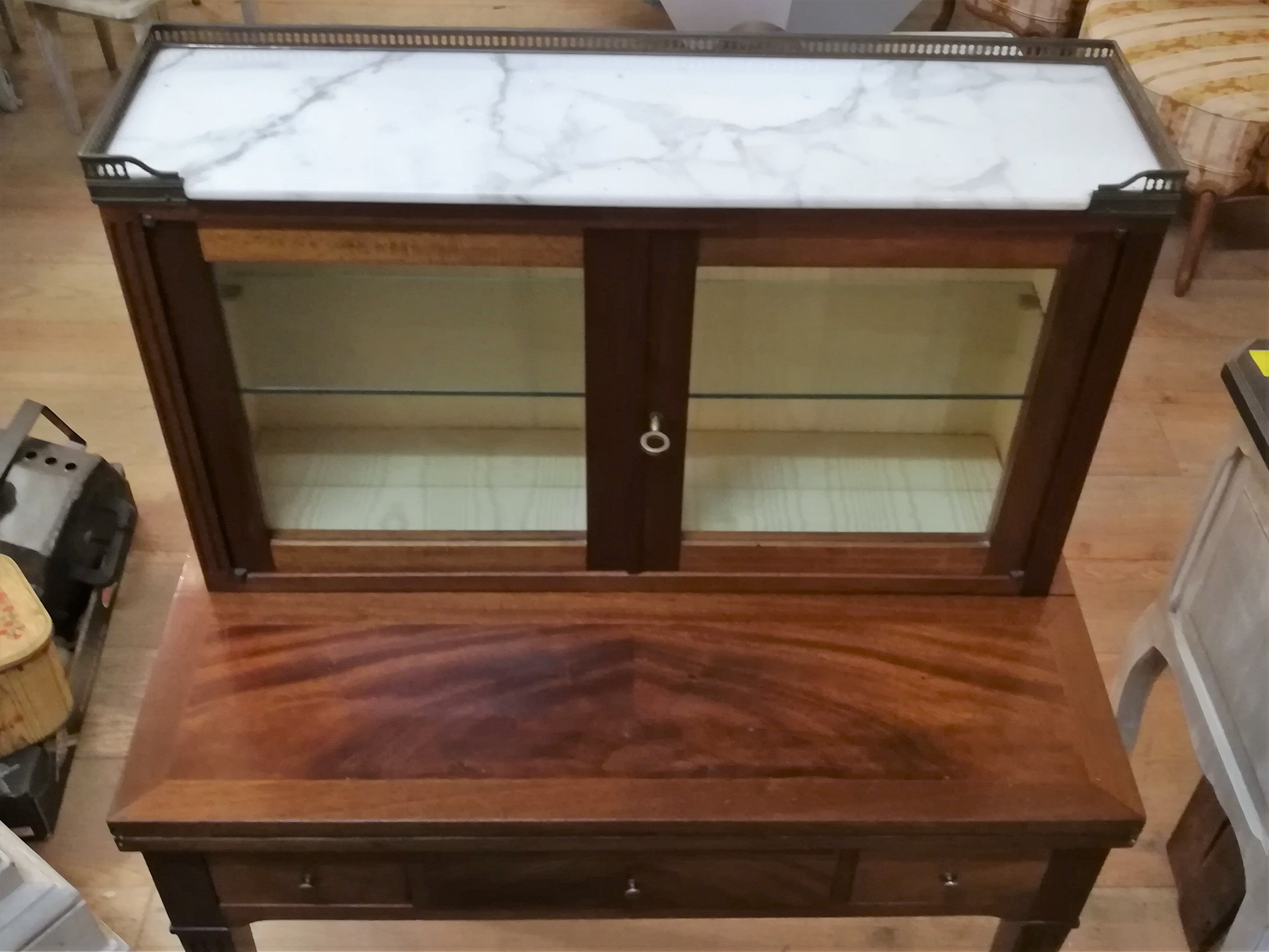Happiness of the day mahogany Louis XVI style