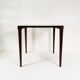 Minimalist rosewood table, Denmark, 1960s