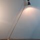 Italian Lamppost in Ball, Brass Spot diabolo double focus, Style 1950s