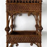 19th century rattan worker