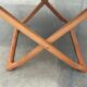 Danish folding table in teak from the mid-century by Juul Kristensen.