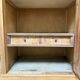 Armoire Art Déco en érable moucheté, rénovée