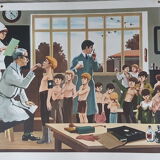 School posters scenes of life - fernand nathan 1967