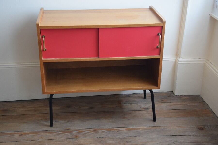 Enfilade furniture entrance TV 50-60 vintage design