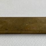 "Passengers" gold brass plate