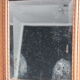 Toilet or pharmacy cabinet with old mirror
