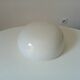 Vintage opaline dome ceiling light from the 60s