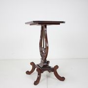 Art nouveau wooden table/ lira, 1910's.