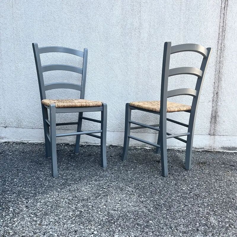 Chaises en bois style campagne