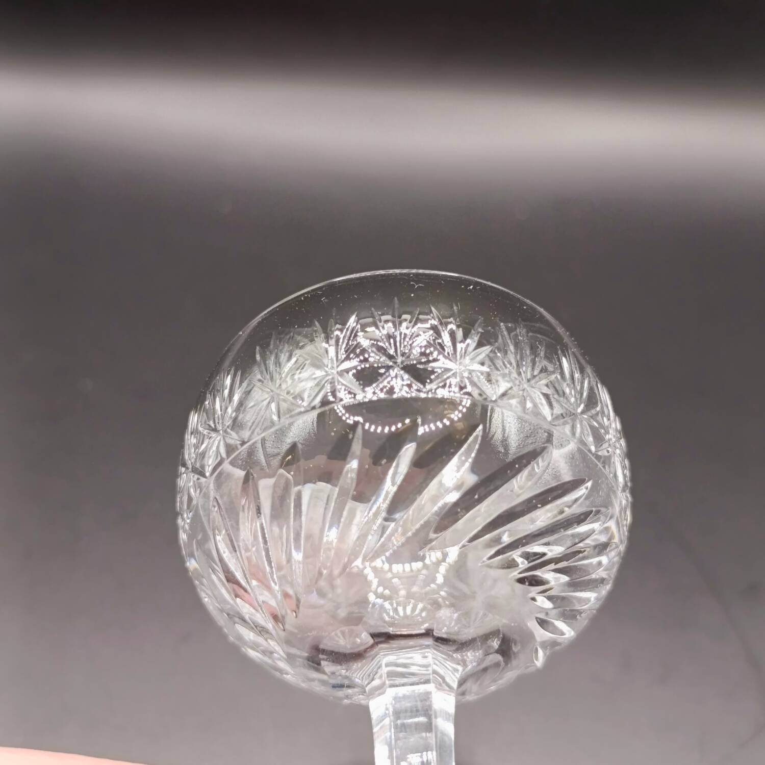6 Villeroy & Boch crystal liqueur glasses