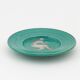 Plate by wilhelm kage "argenta" gustavsberg sweden 1944. signed and dated.