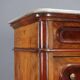 Antique cherry wood chest of drawers with 6 drawers, 19th century.