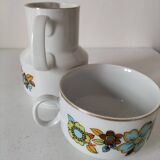 tasse à thé et pot à lait Manufacture Winterling Marktleuthen Bavaria