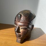 Egyptian sculpture, head / bust of pharaoh