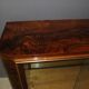 Art Deco period walnut silver cabinet