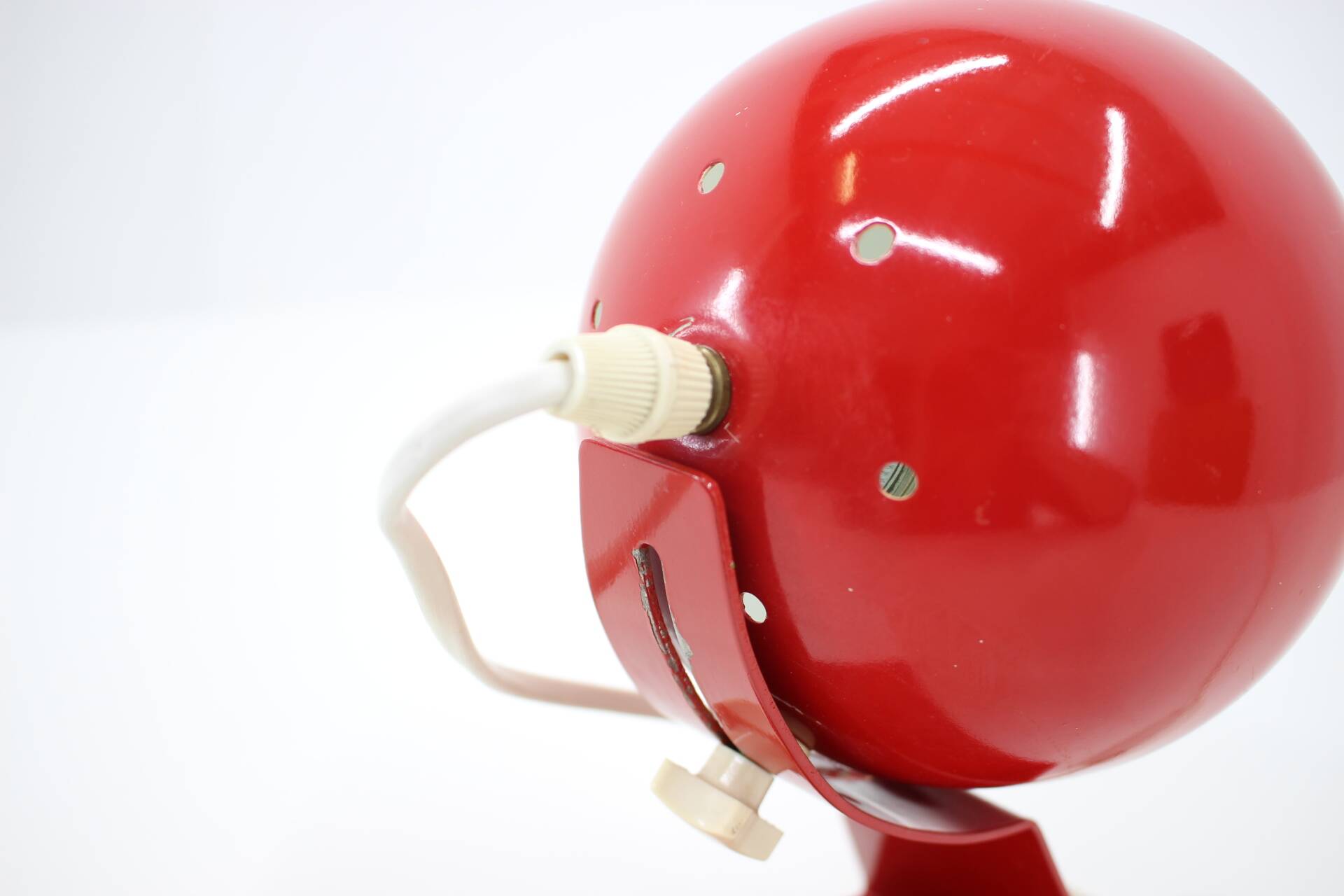 1960s Red Adjustable Table lamp, Germany