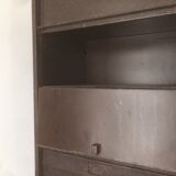 Brown vintage clamshell furniture