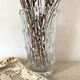 Vintage glass vase